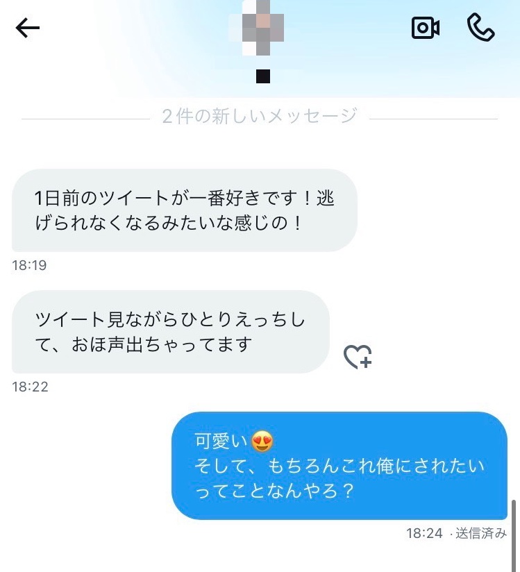 やり取りの例